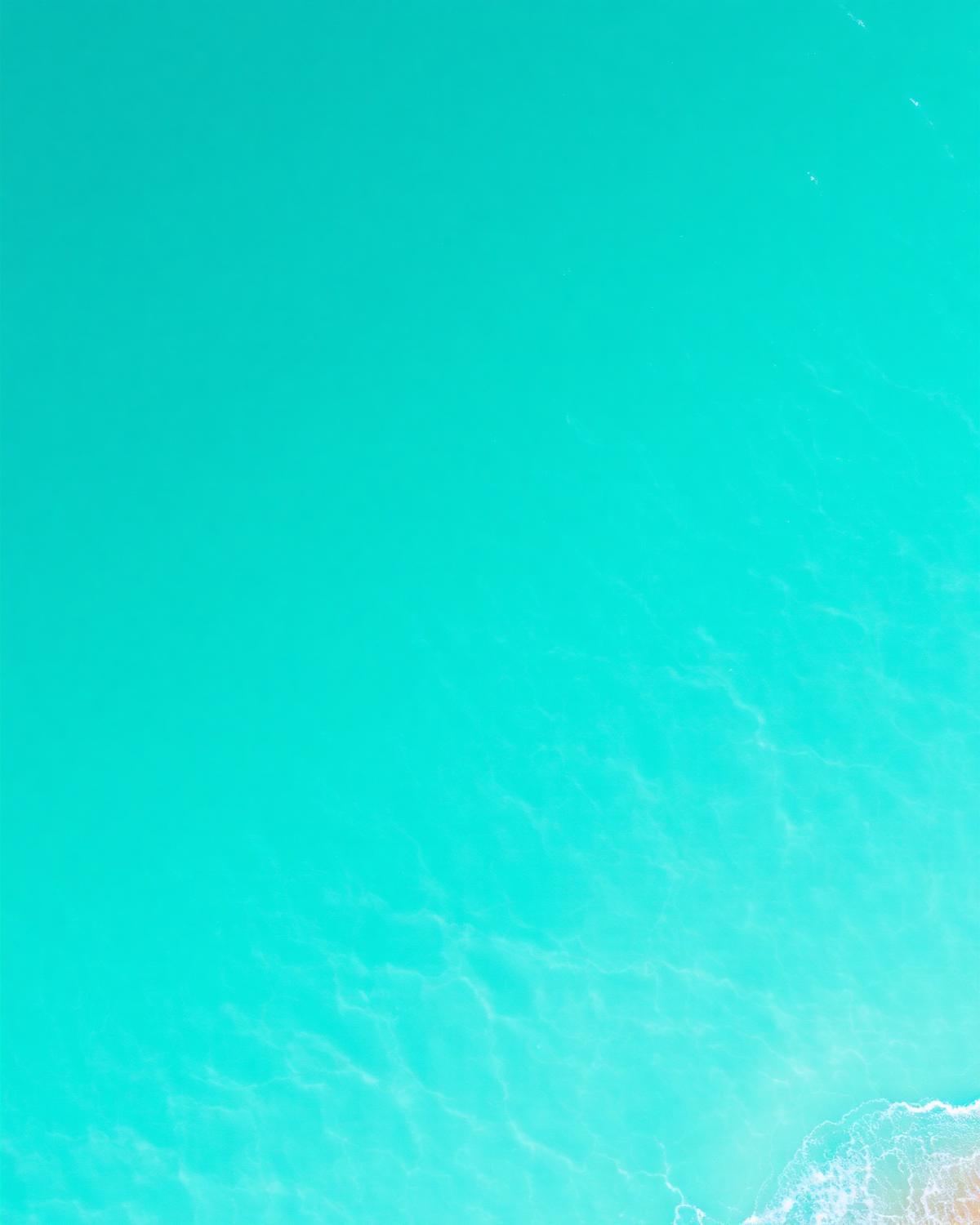Aguas turquesas de la Bahía de Cádiz